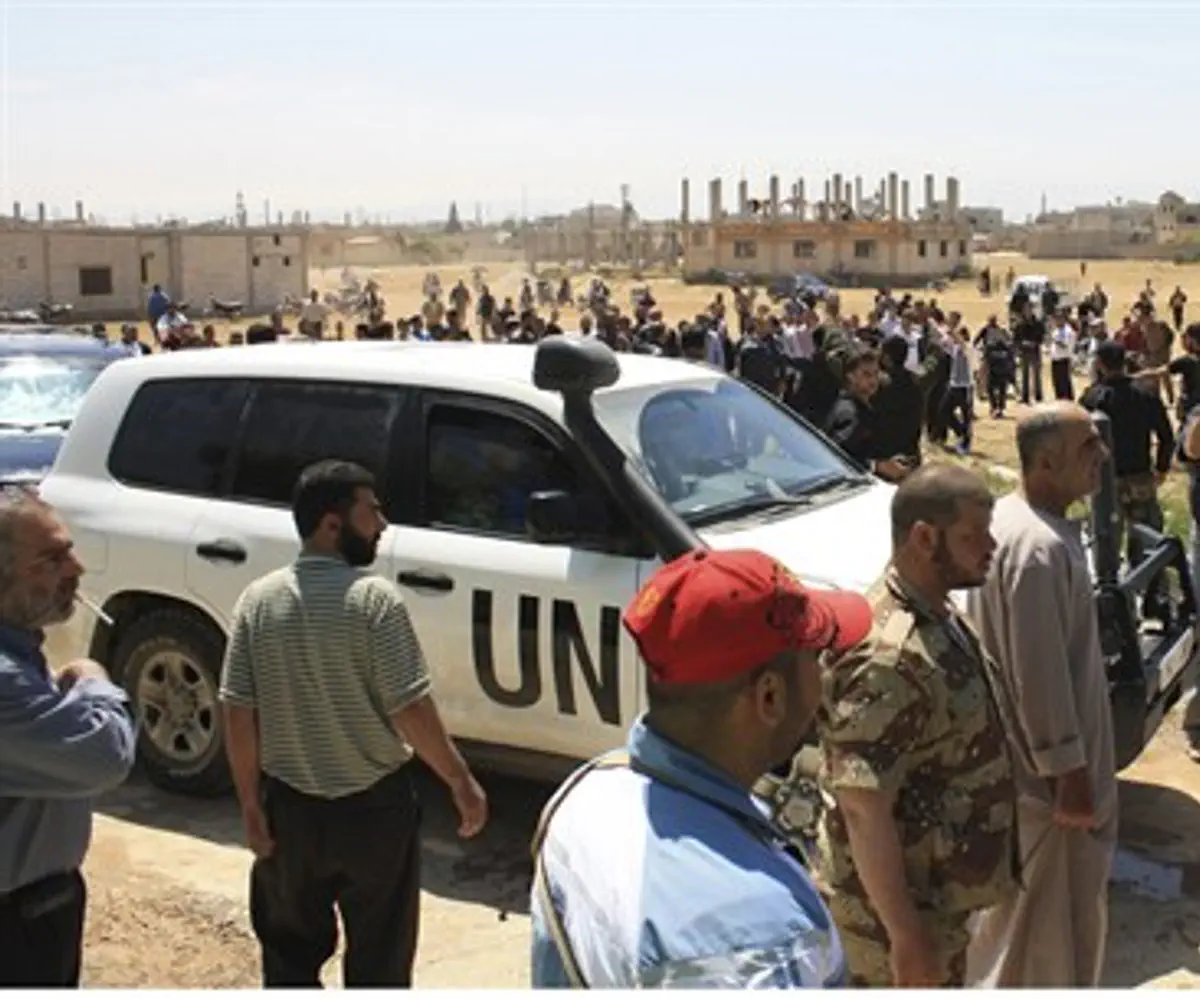 UN convoy in Syria
