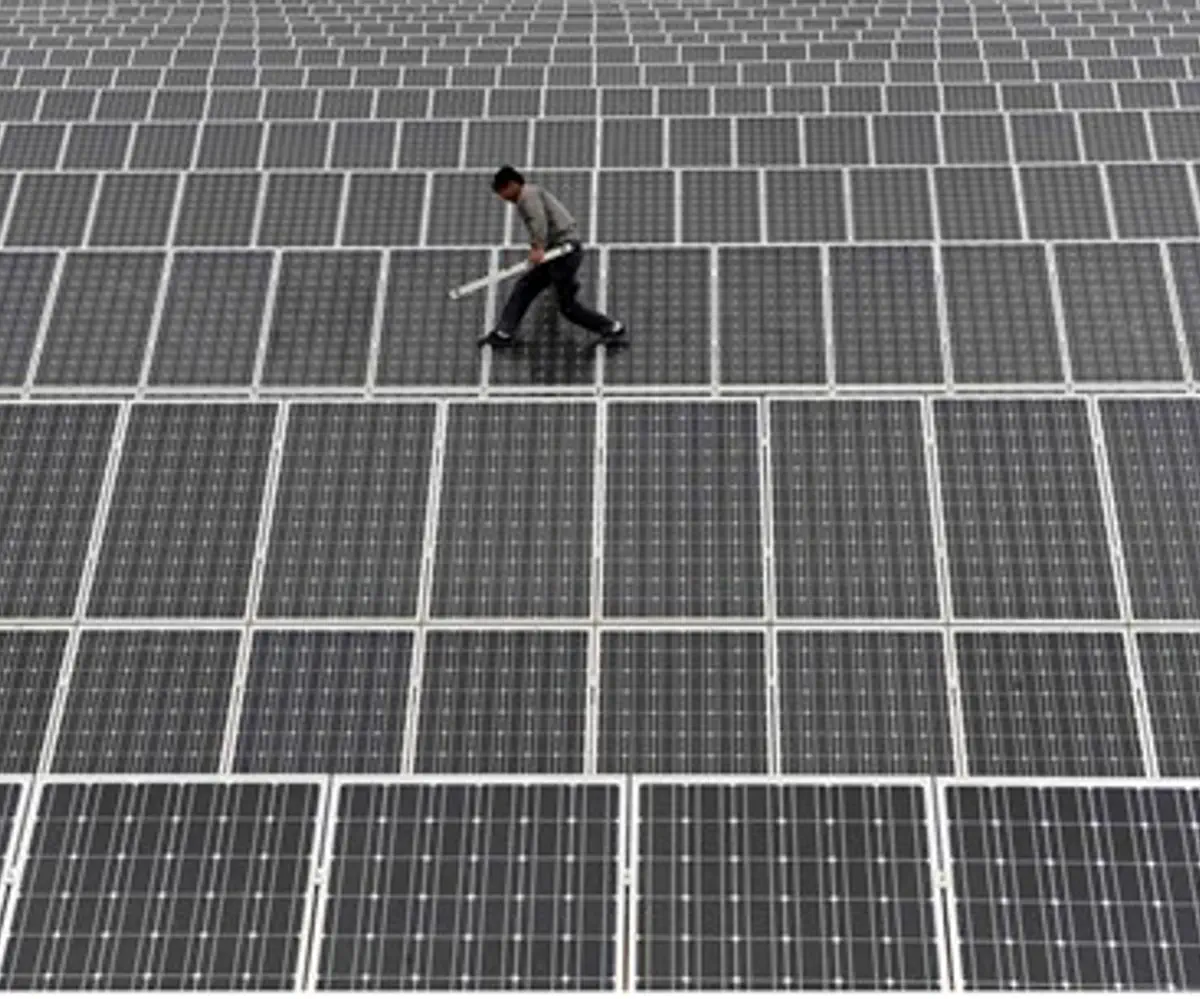 Solar panel factory China