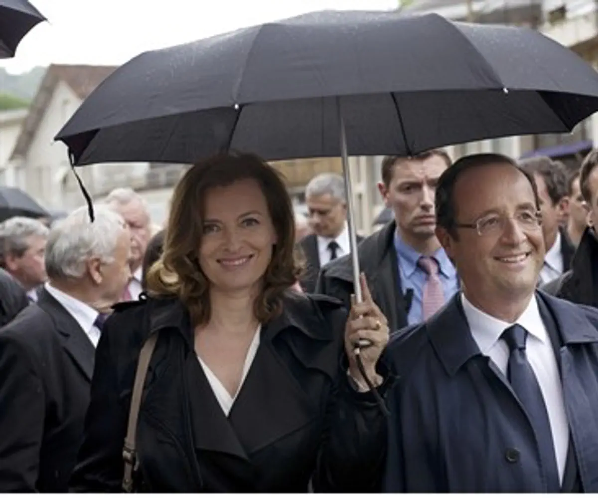 Hollande and Trierweiler