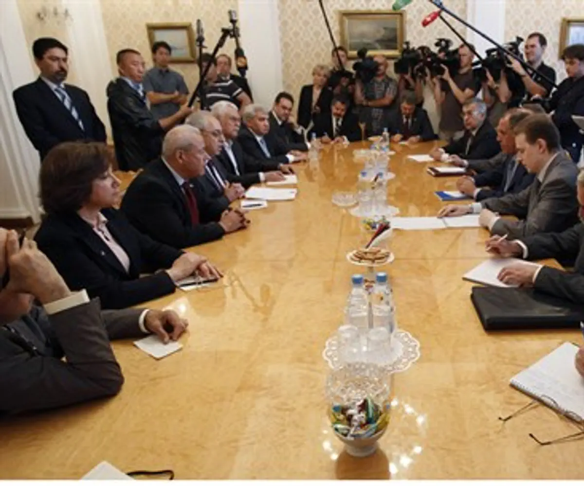 Russian FM Lavror meets with Syrian oppositio