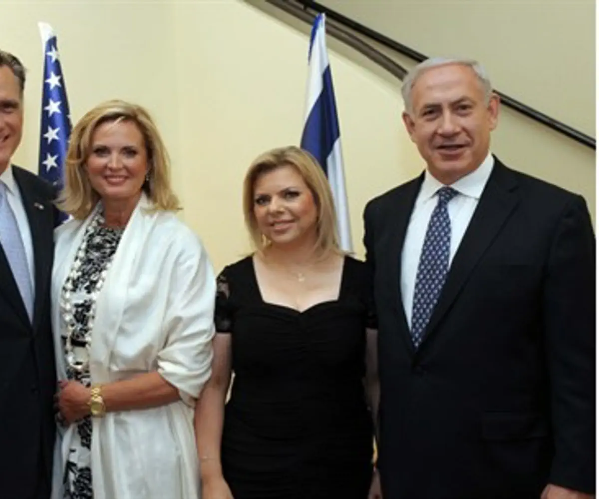 Romney with Netanyahu in Israel visit