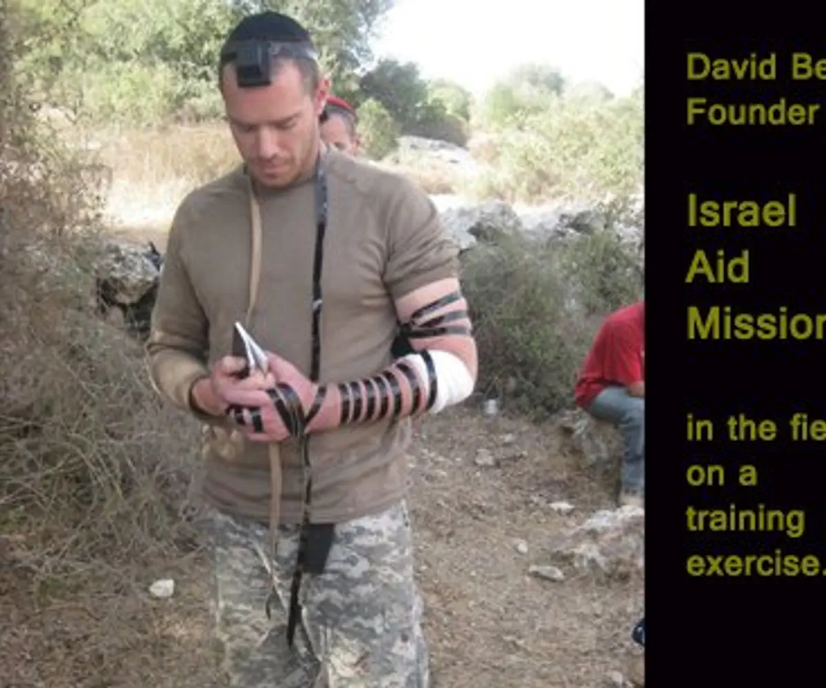 David Ben-David of the Israel Aid Mission