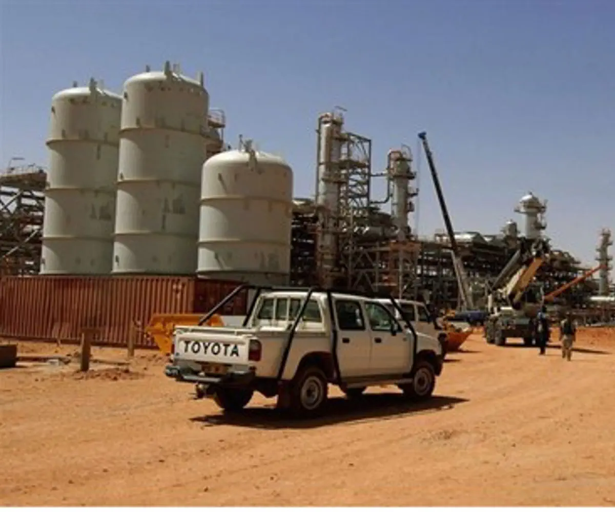 In Amenas gas field in Algeria