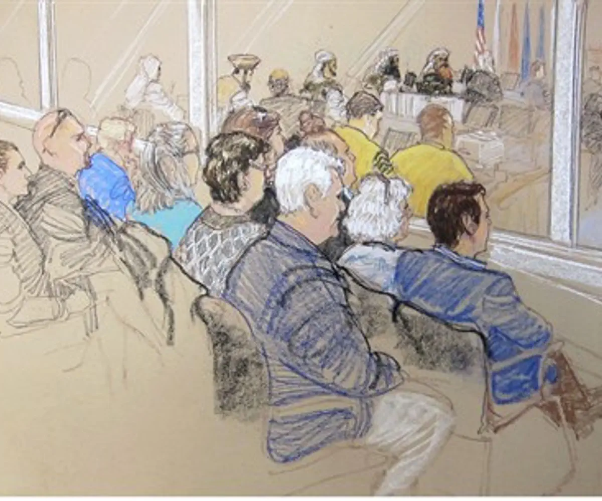 Illustration of pretrial hearings for alleged