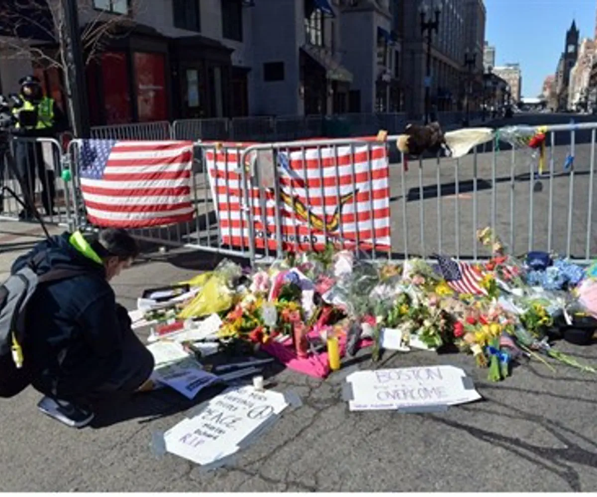 site of Boston attack
