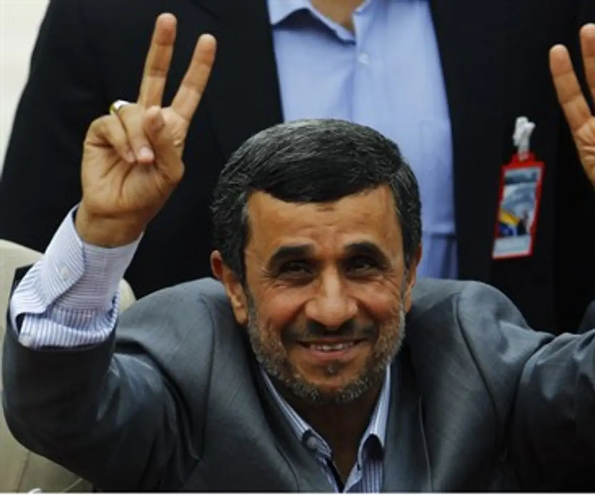 Iran's President Mahmoud Ahmadinejad