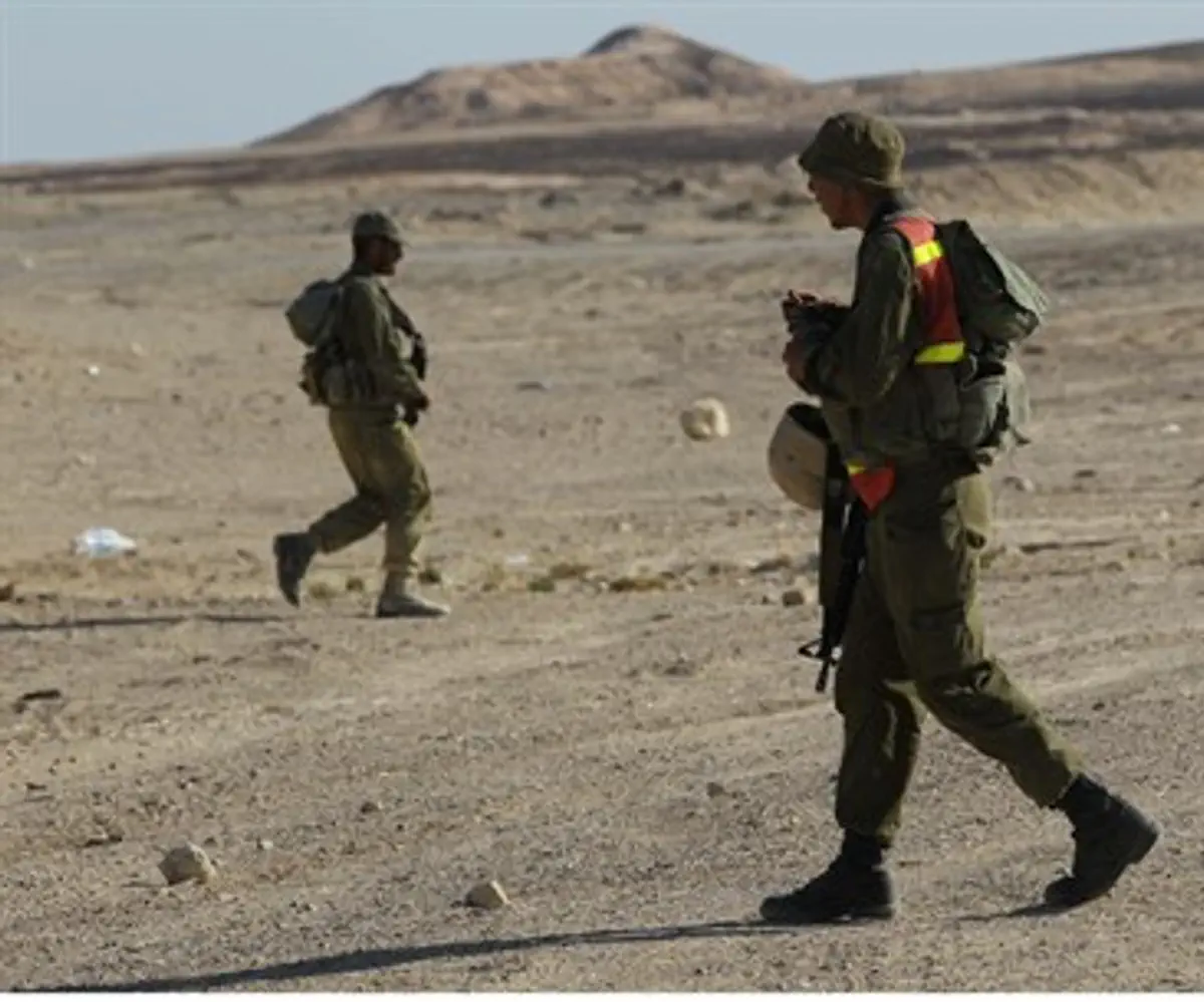 IDF patrols near Sinai border