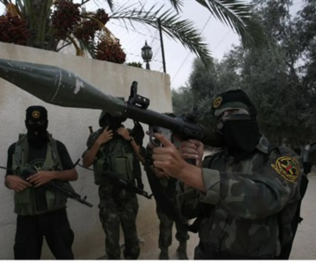 Islamic Jihad terrorists in Gaza