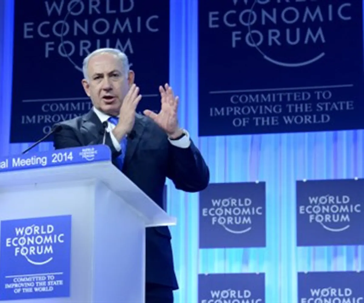 Netanyahu at the World Economic Forum in Davo