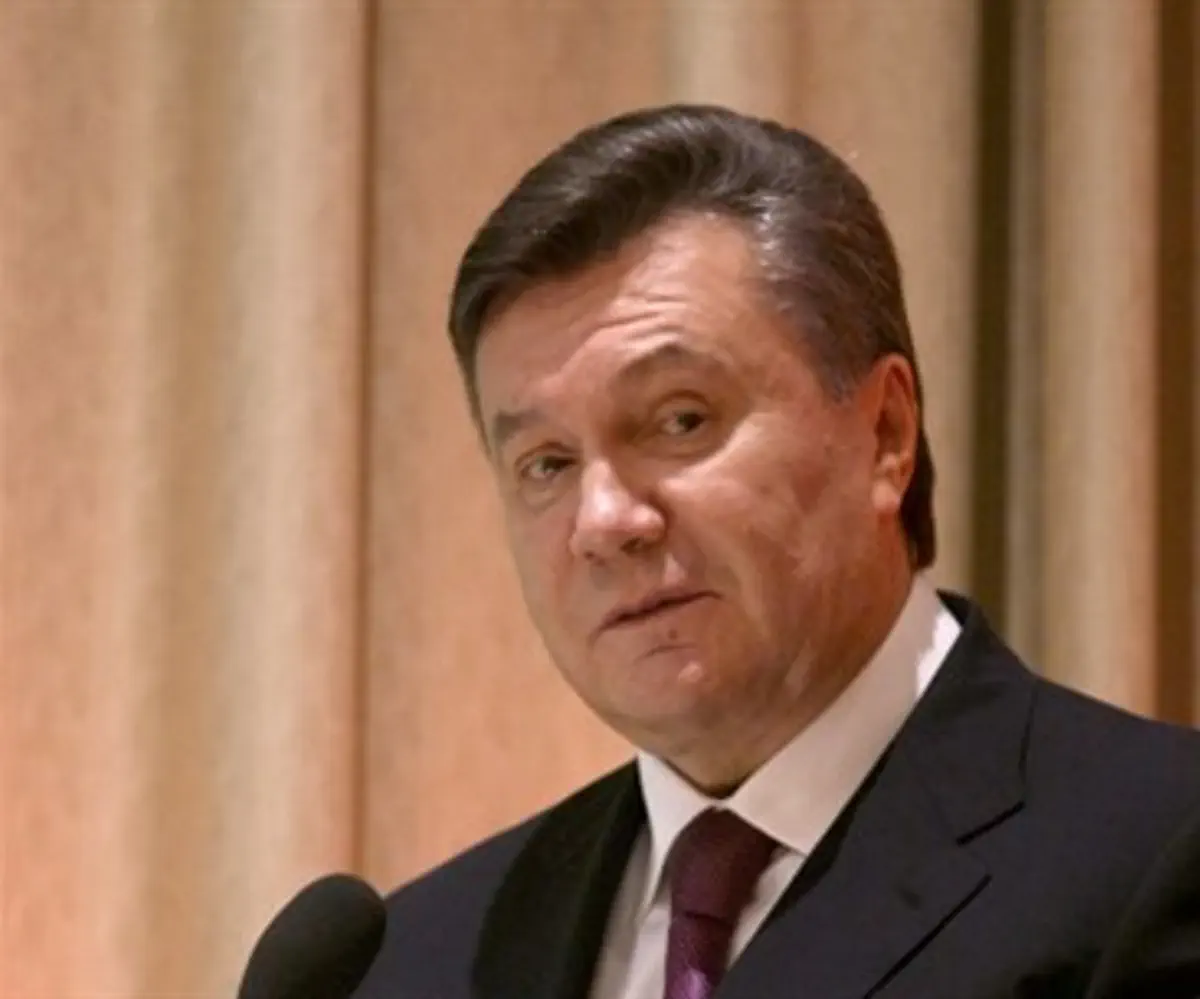 Ukrainian President Viktor Yanukovych (file)