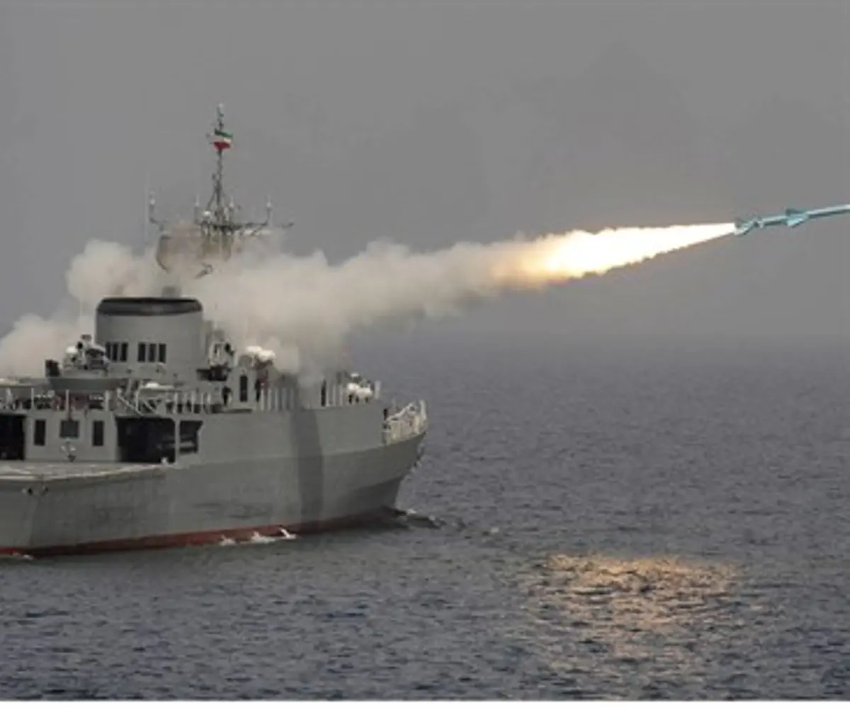 Iranian destroyer fired 'Nasr' cruise missile