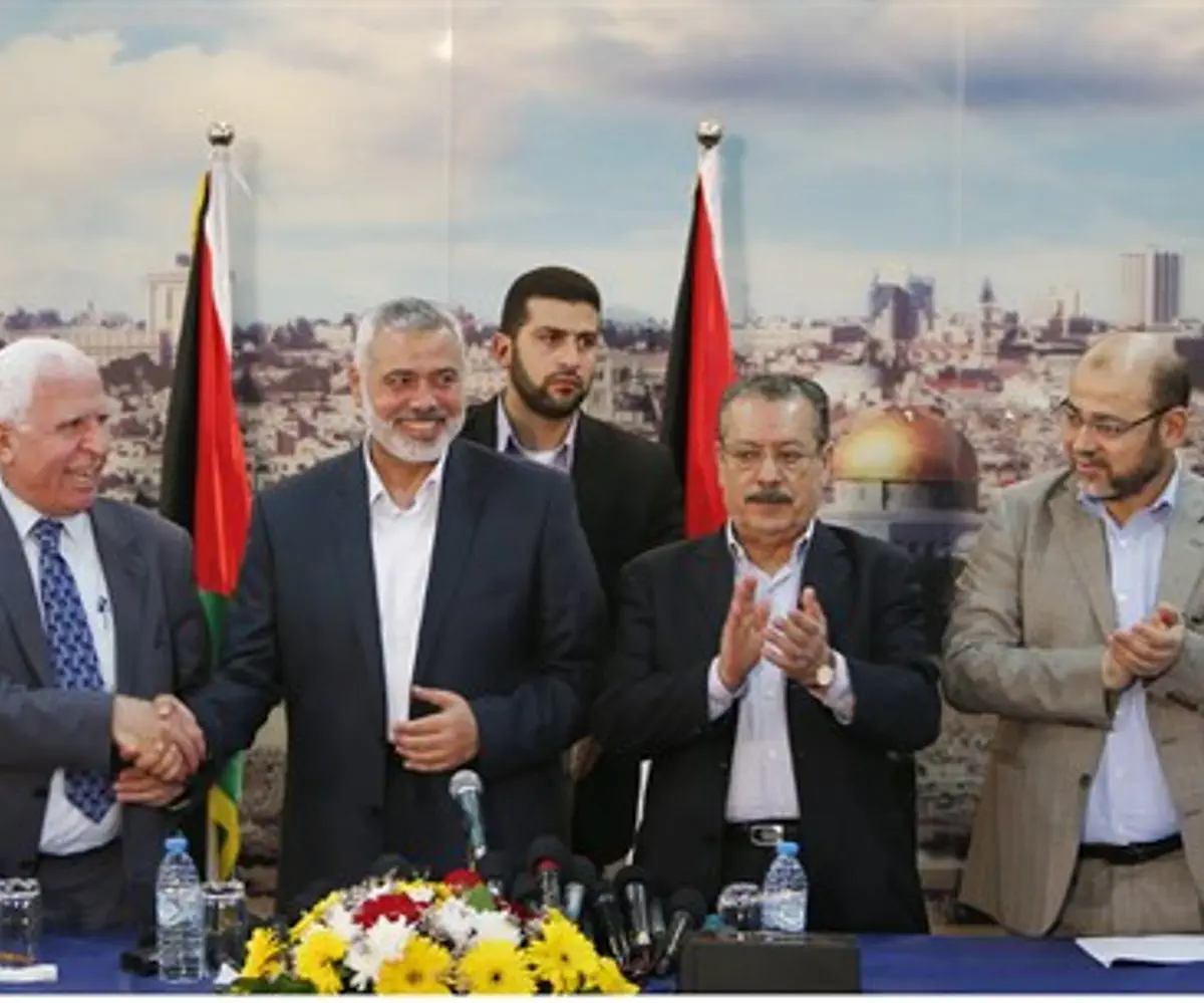 Senior Hamas, Fatah officials celebrate unity
