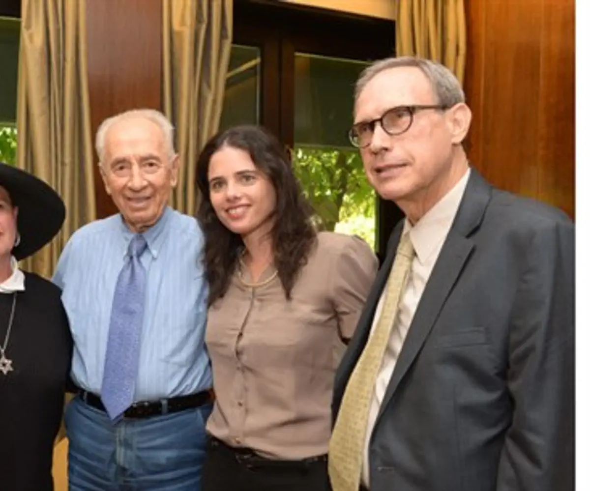 Esther Pollard, Shimon Peres, Ayelet Shaked, 