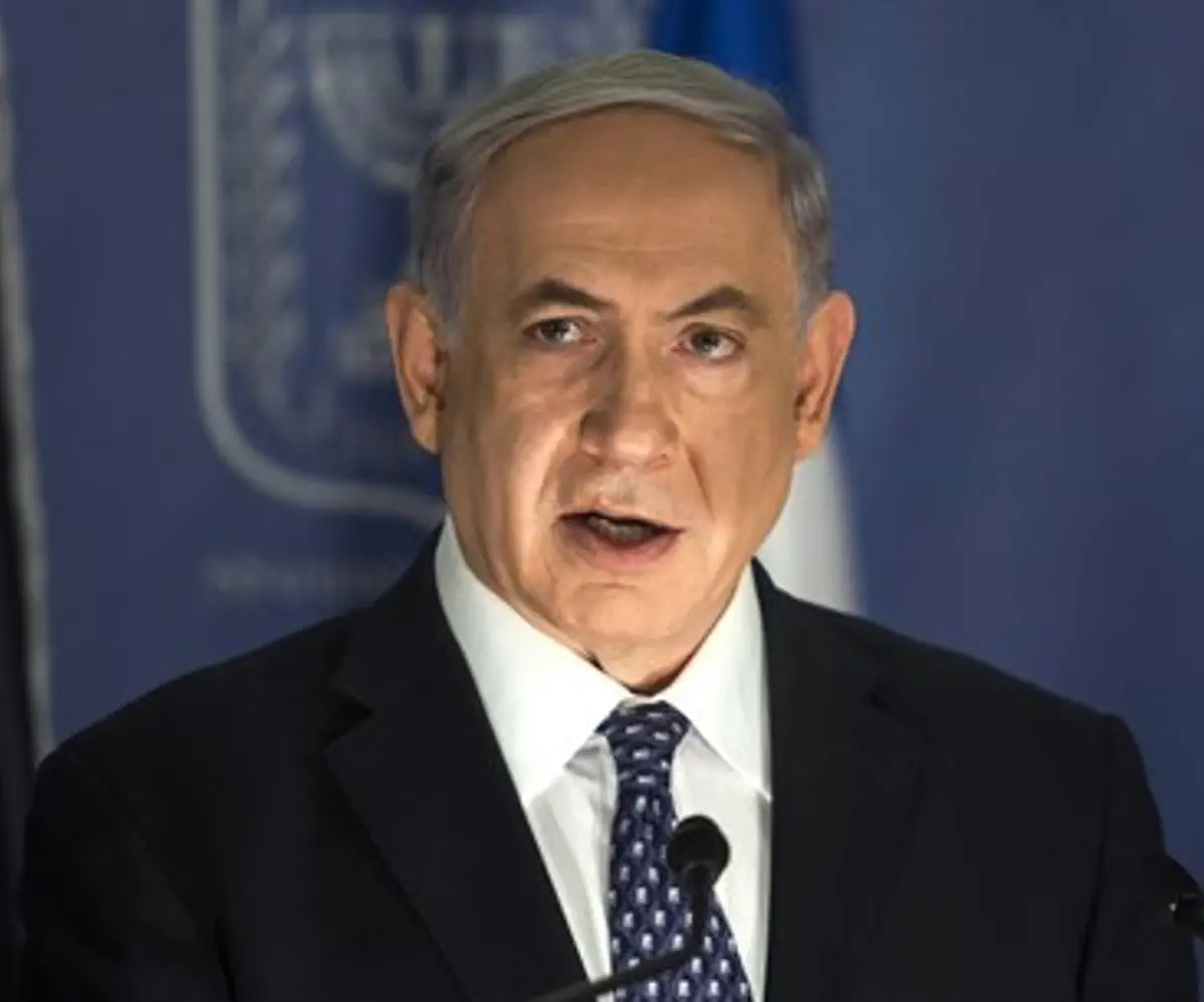 Prime Minister Netanyahu speaks during press 