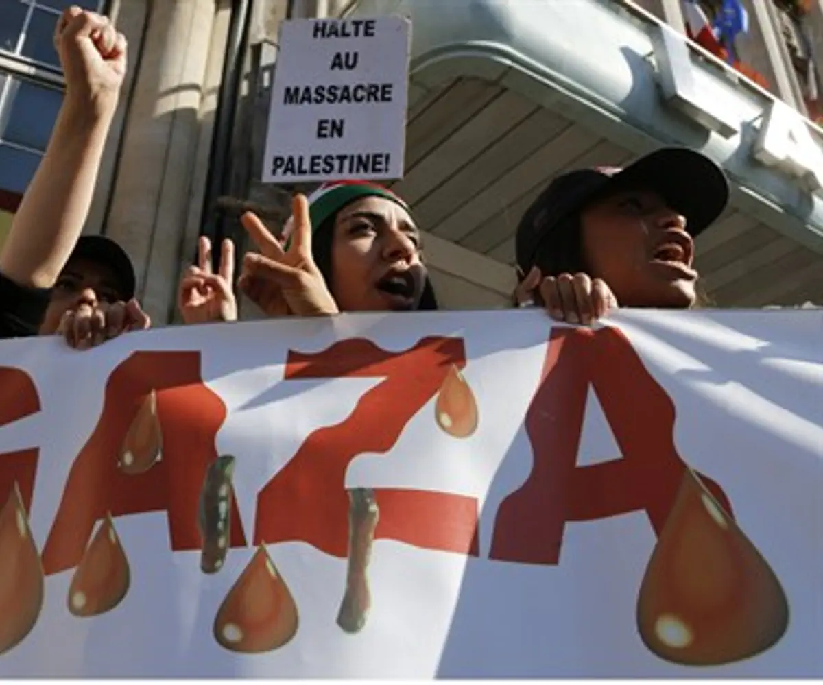 Anti-Israel protest in Paris (archive)