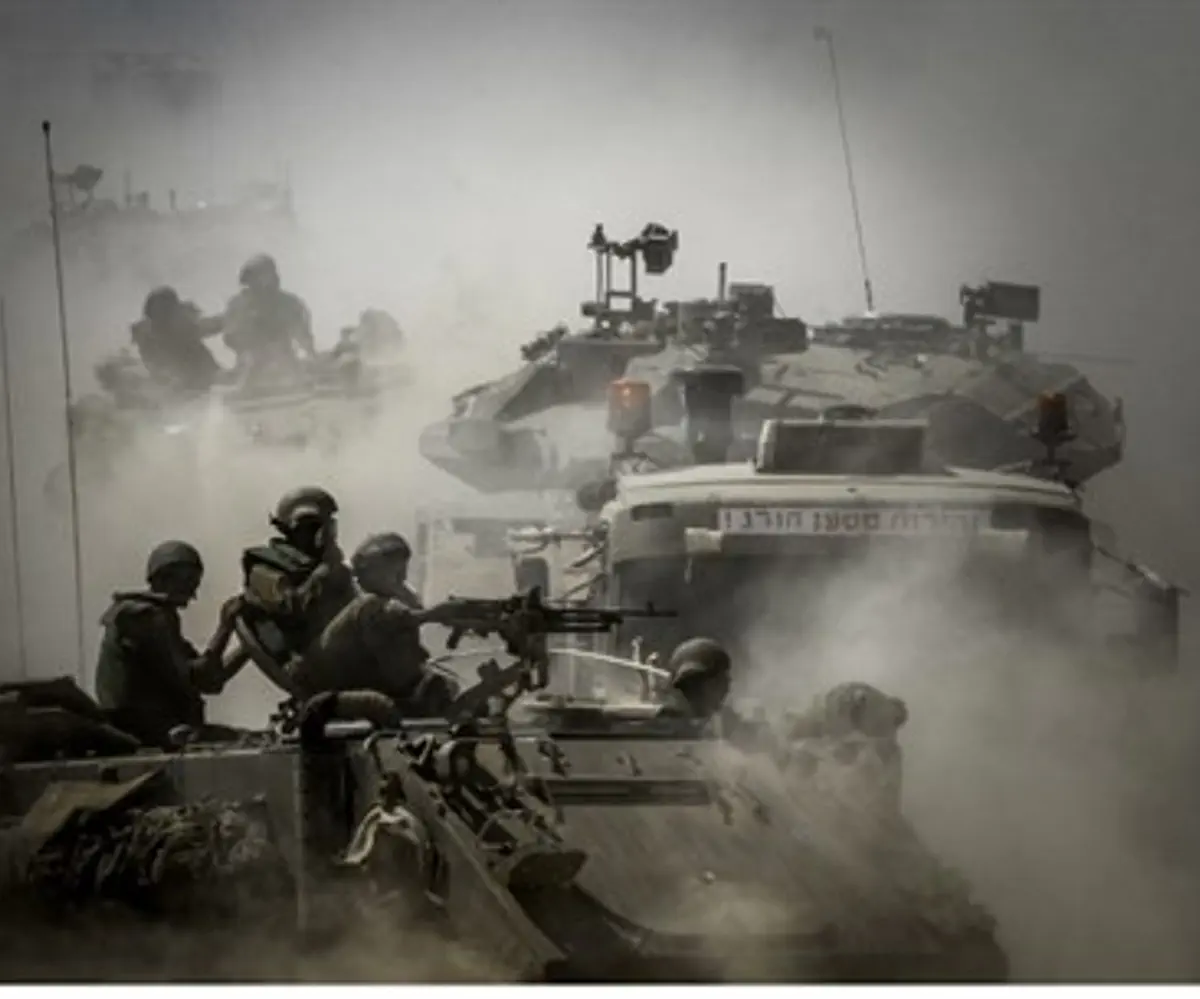 IDF forces in Gaza (file)
