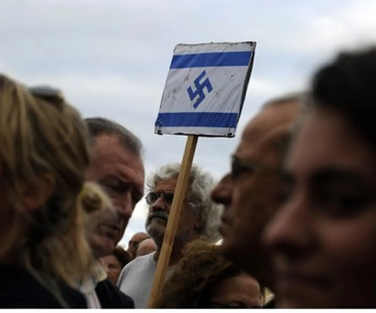 Anti-Israel demos often feature anti-Semitism