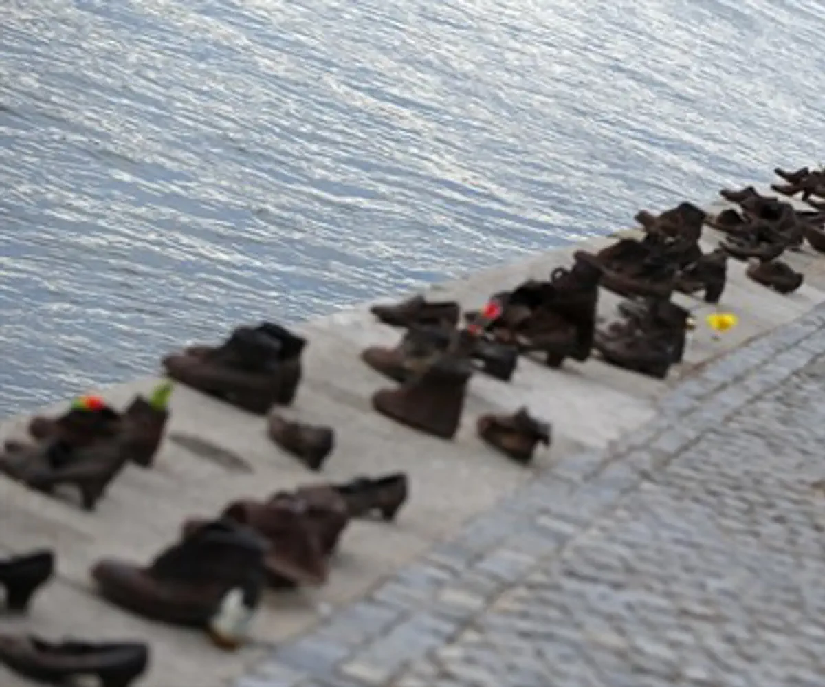 Shoes on the Danube Holocaust memorial