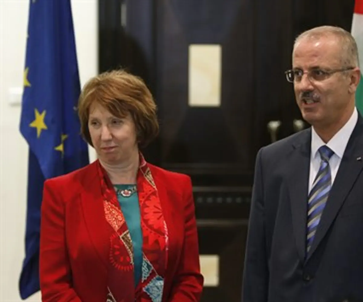EU foreign affairs chief Catherine Ashton wit
