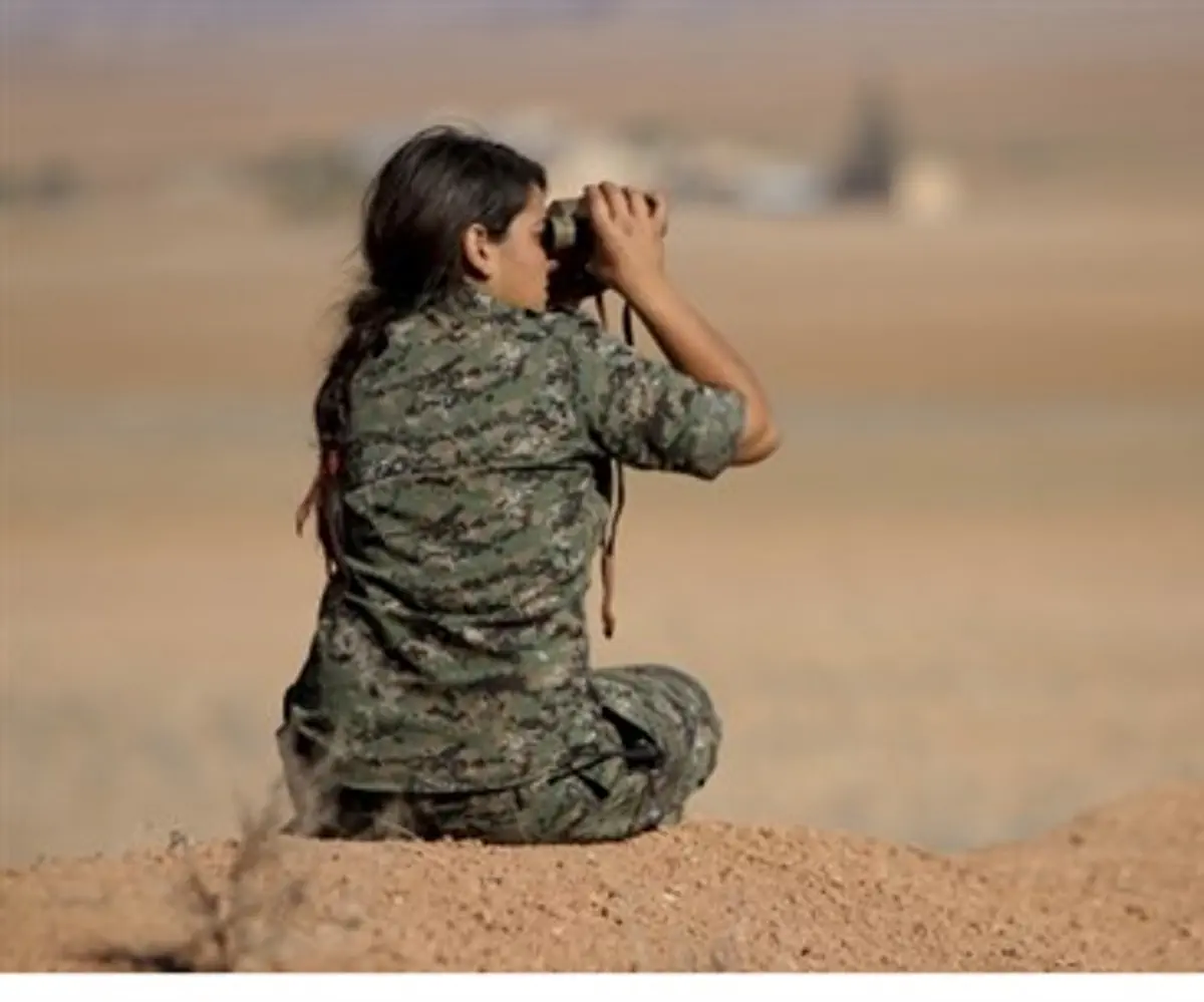 Kurdish fighter