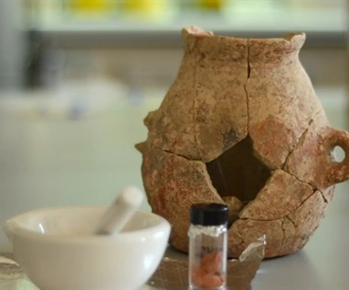 Olive oil jar 8,000 years old