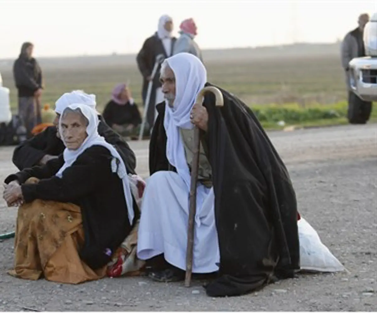 Yazidi refugees in Iraq
