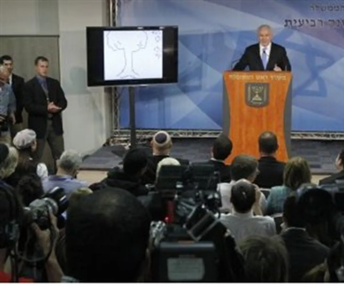 Netanyahu and the press (file)