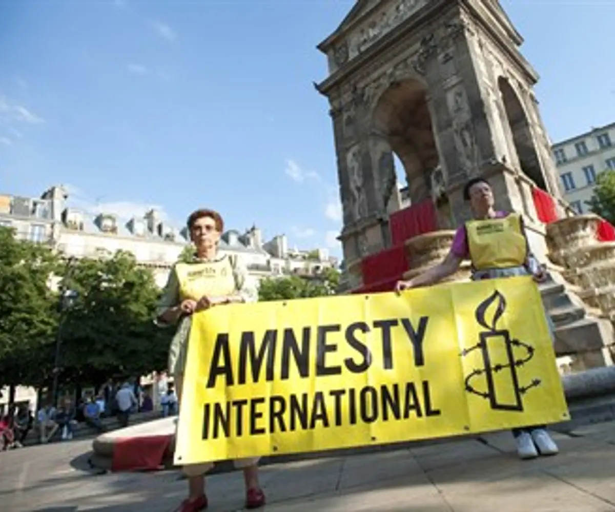 Amnesty International  activists