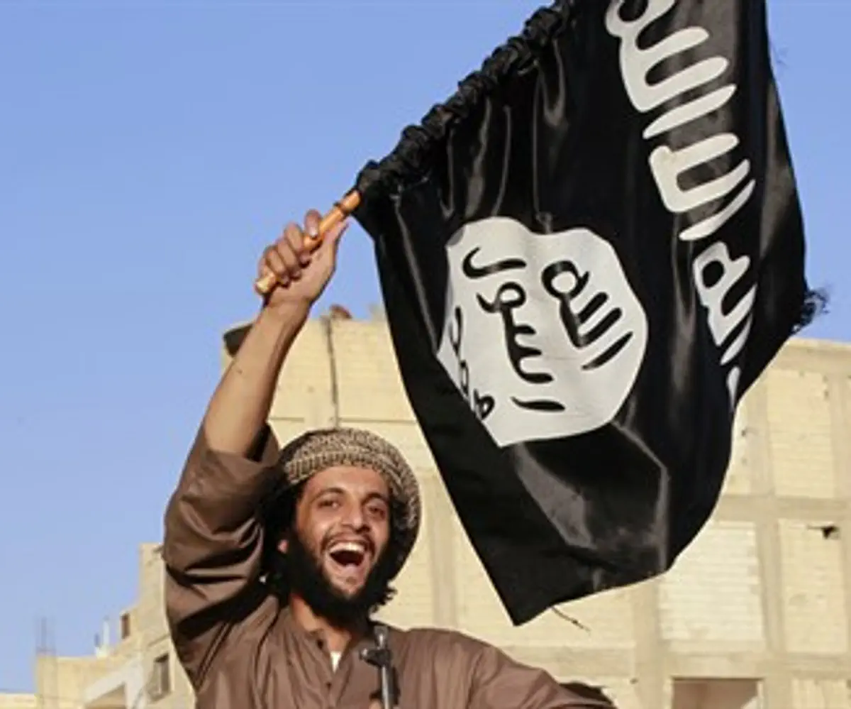 ISIS terrorist in Raqa, Syria