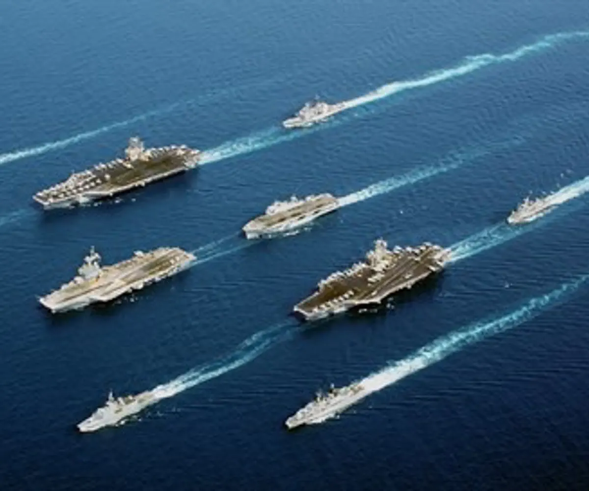 American navy boats (illustration)
