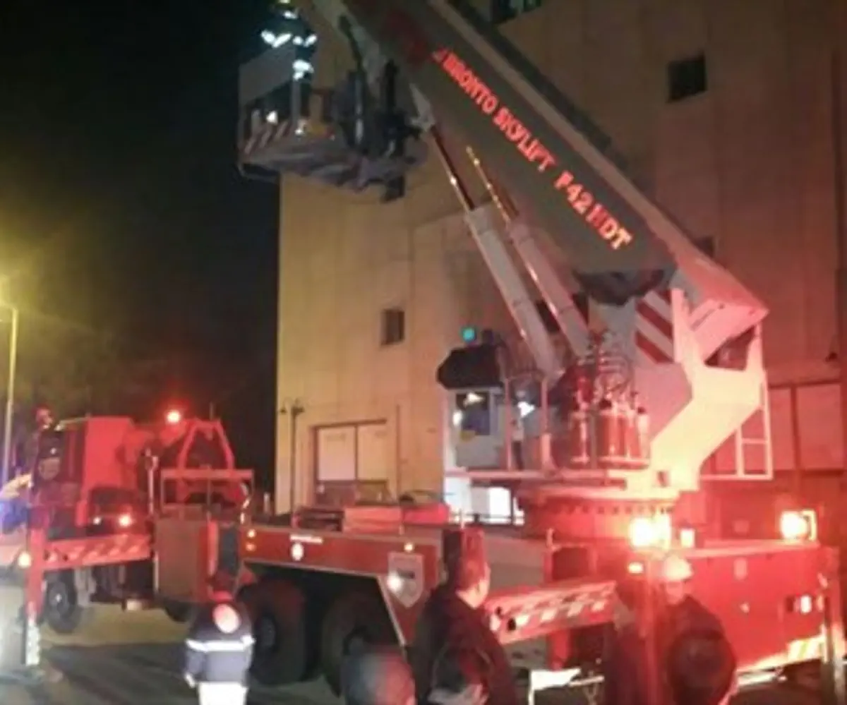 Fire in B'Tselem offices