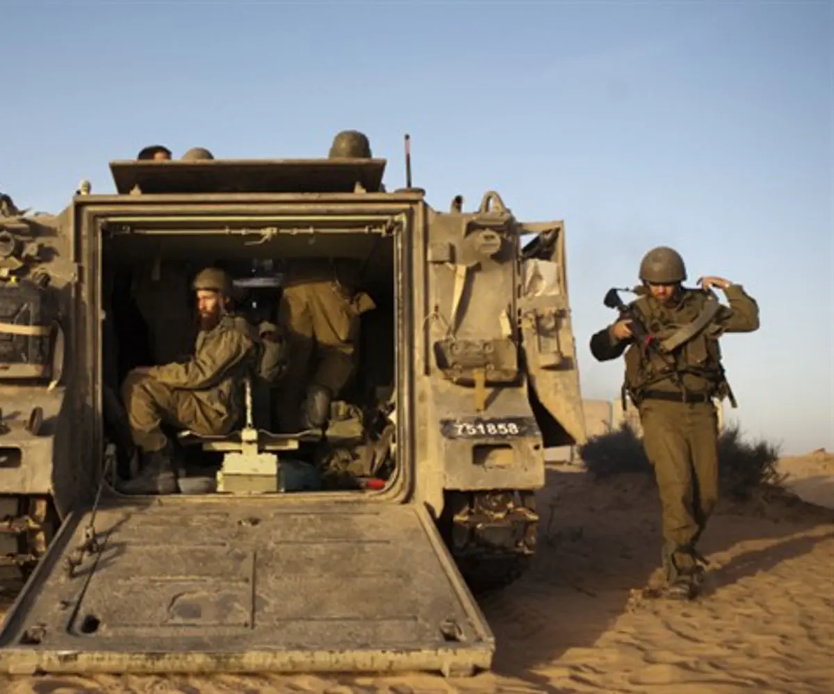 IDF reservists on duty