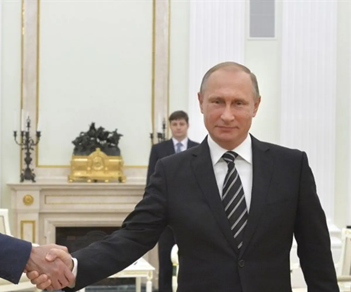 Russian President Vladimir Putin with Syrian dictator Bashar al-Assad