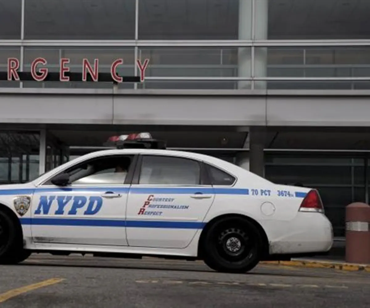 New York Police Department vehicle