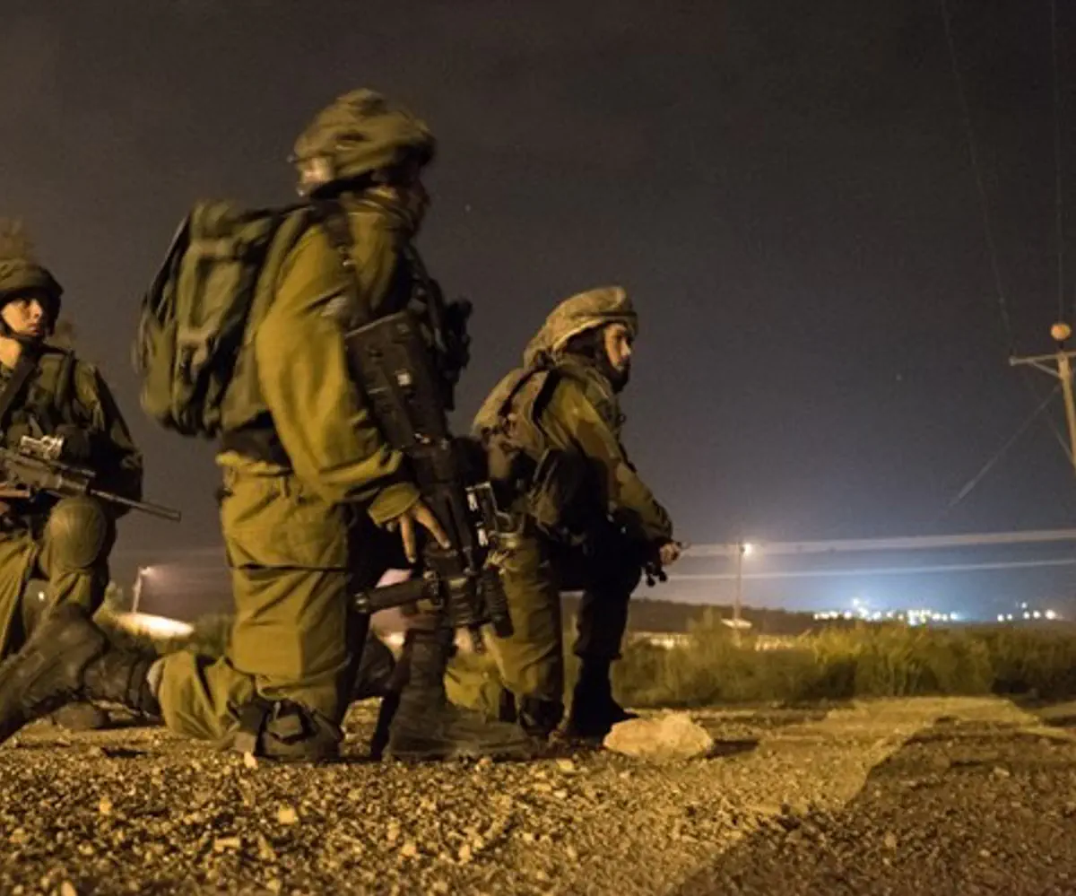 IDF soldiers during operations