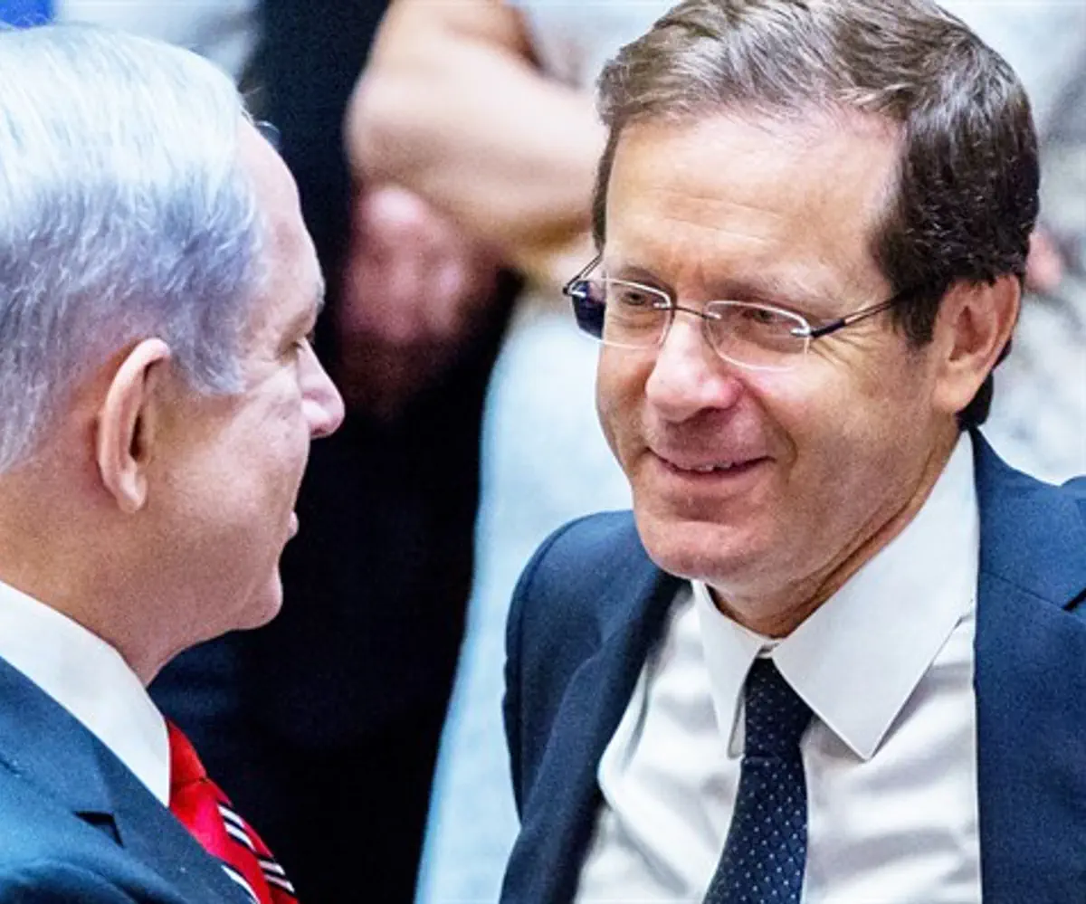 Netanyahu and Herzog
