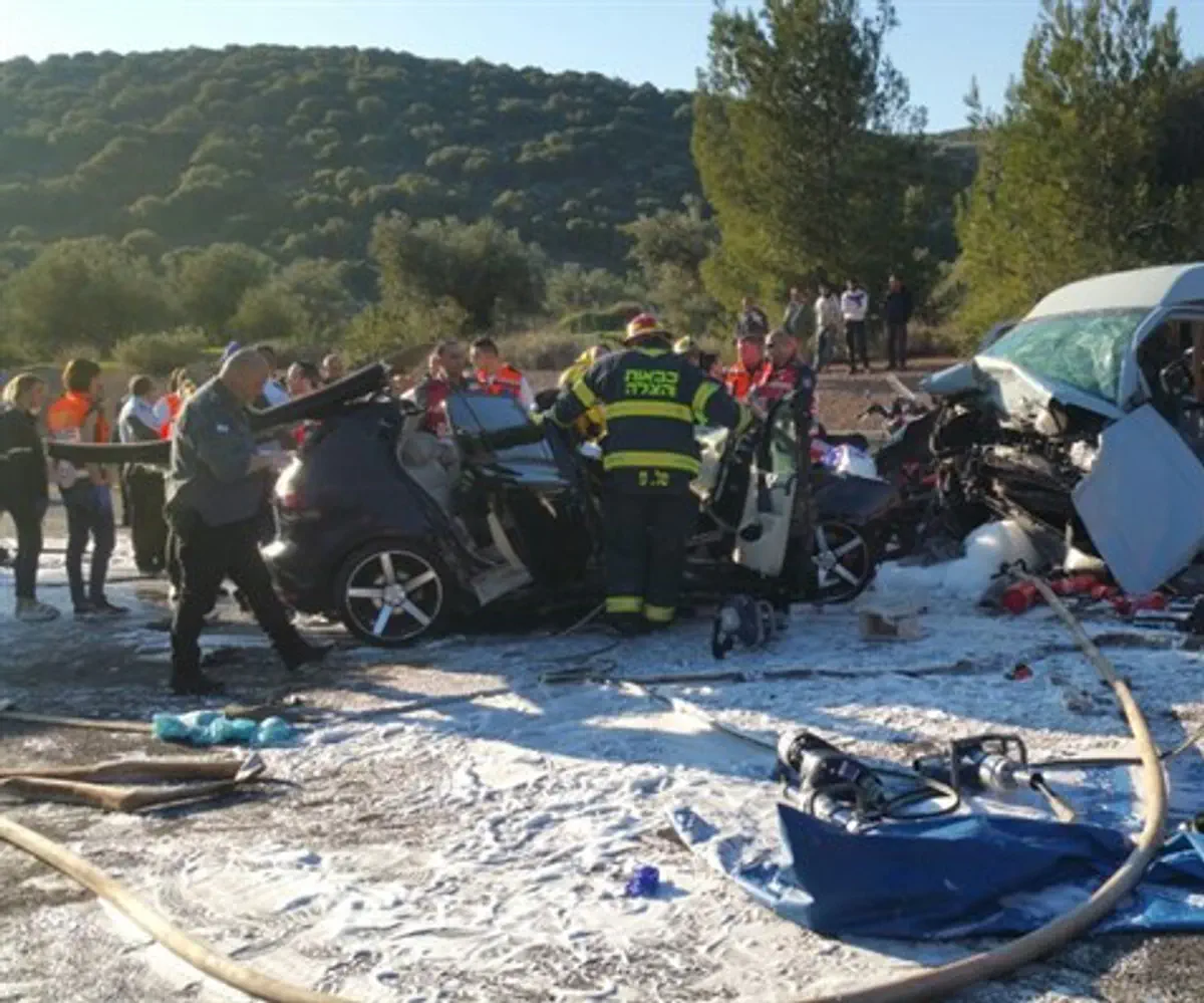 Accident in the north of Israel