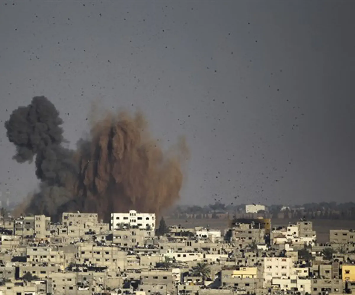 Air strike in Gaza