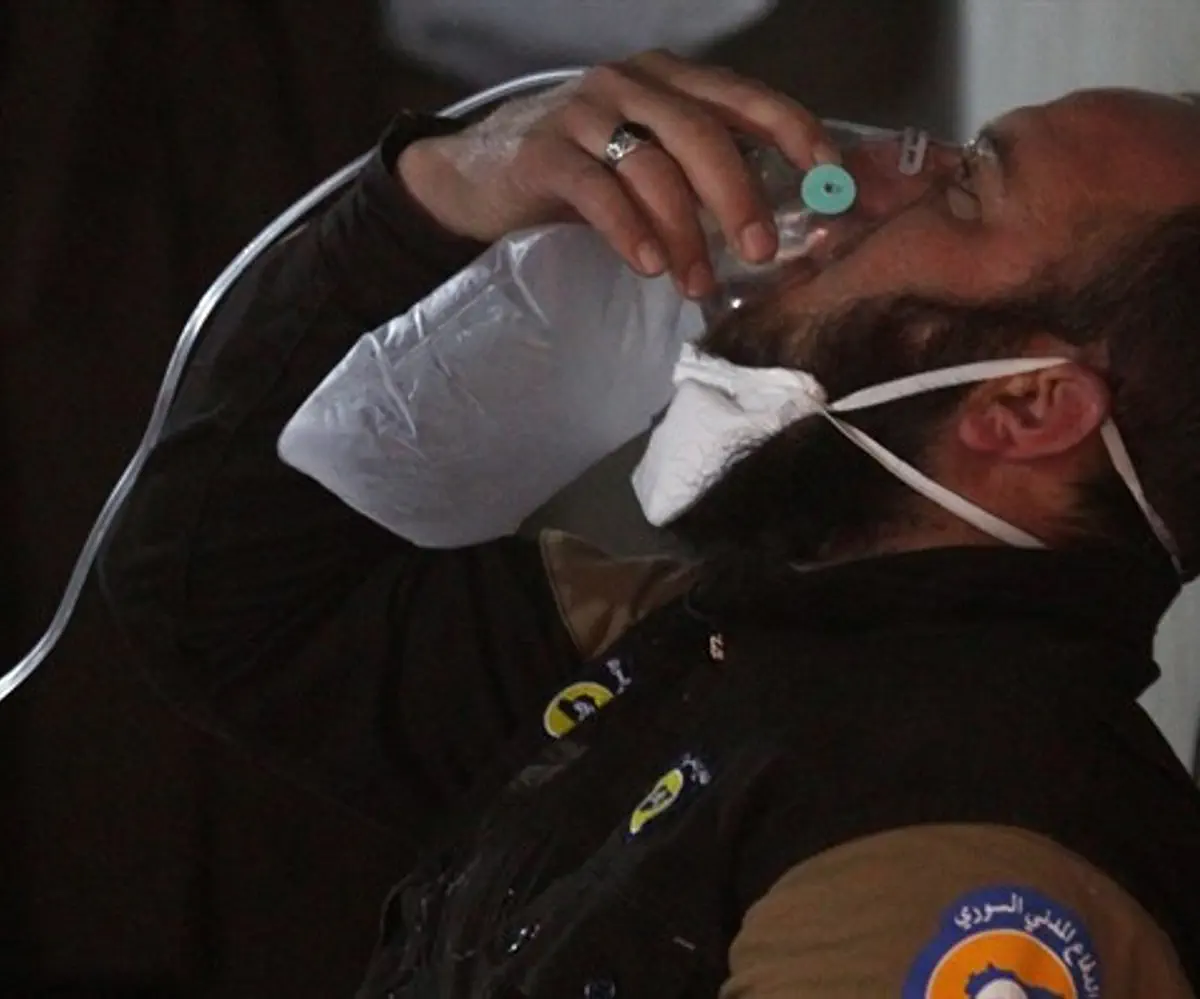 Aftermath of Syria chemical attack
