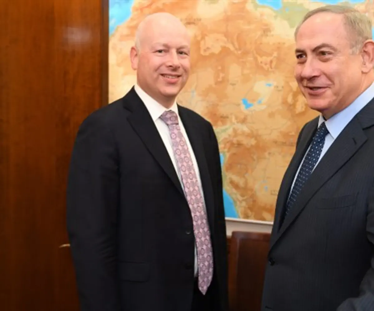 Jason Greenblatt meets Binyamin Netanyahu