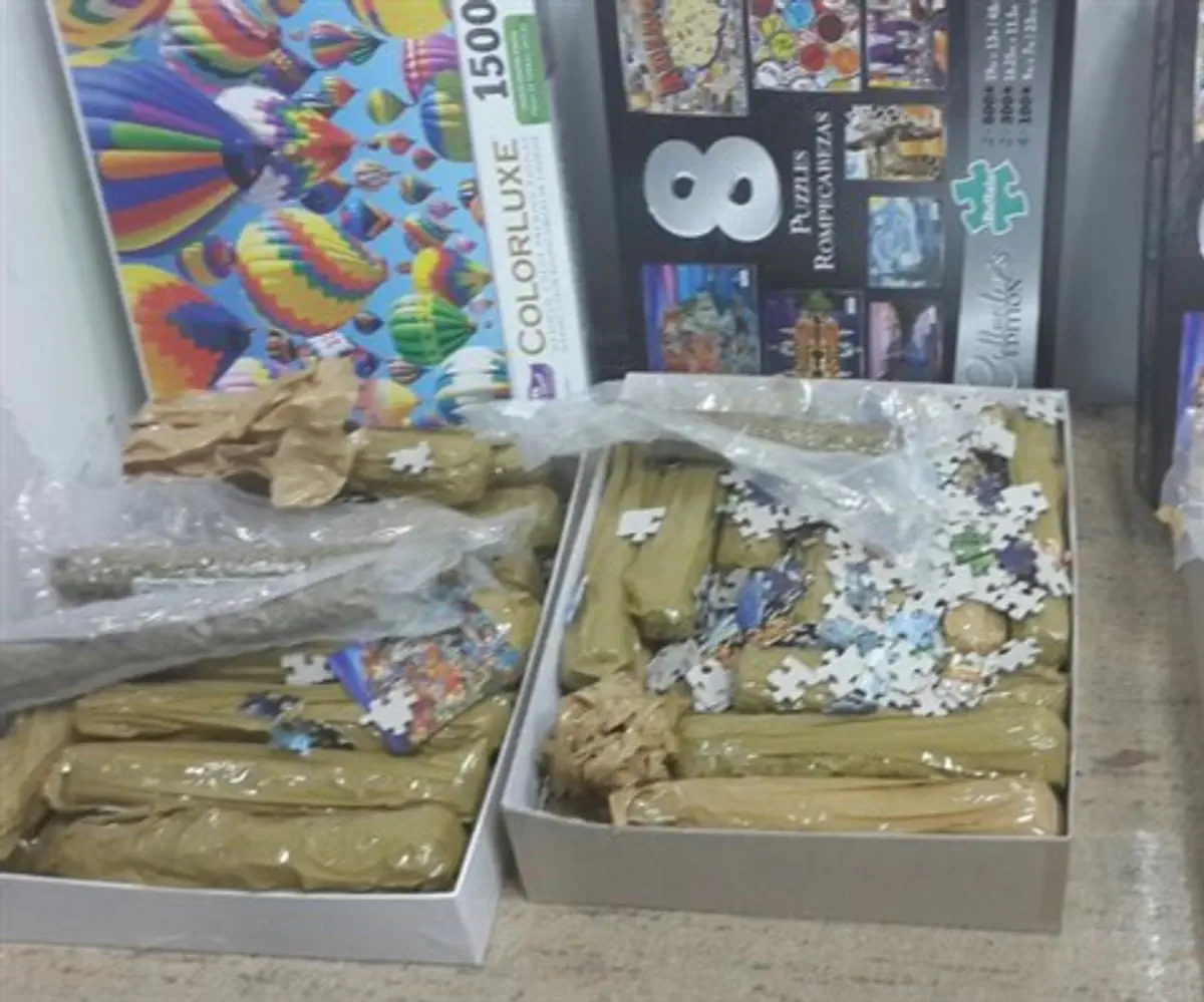 Marijuana found in puzzle boxes