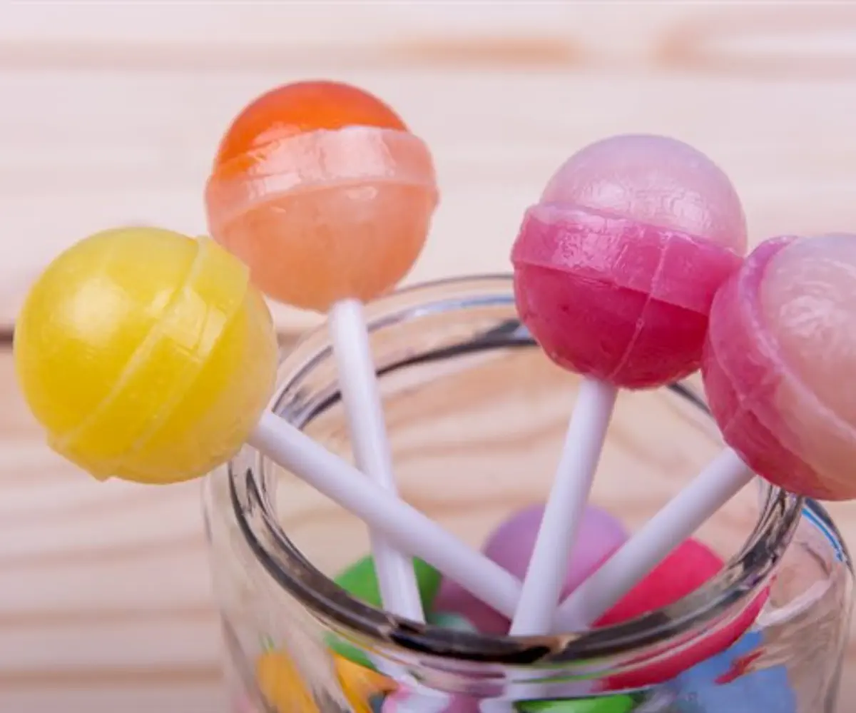 Jar of lollipops
