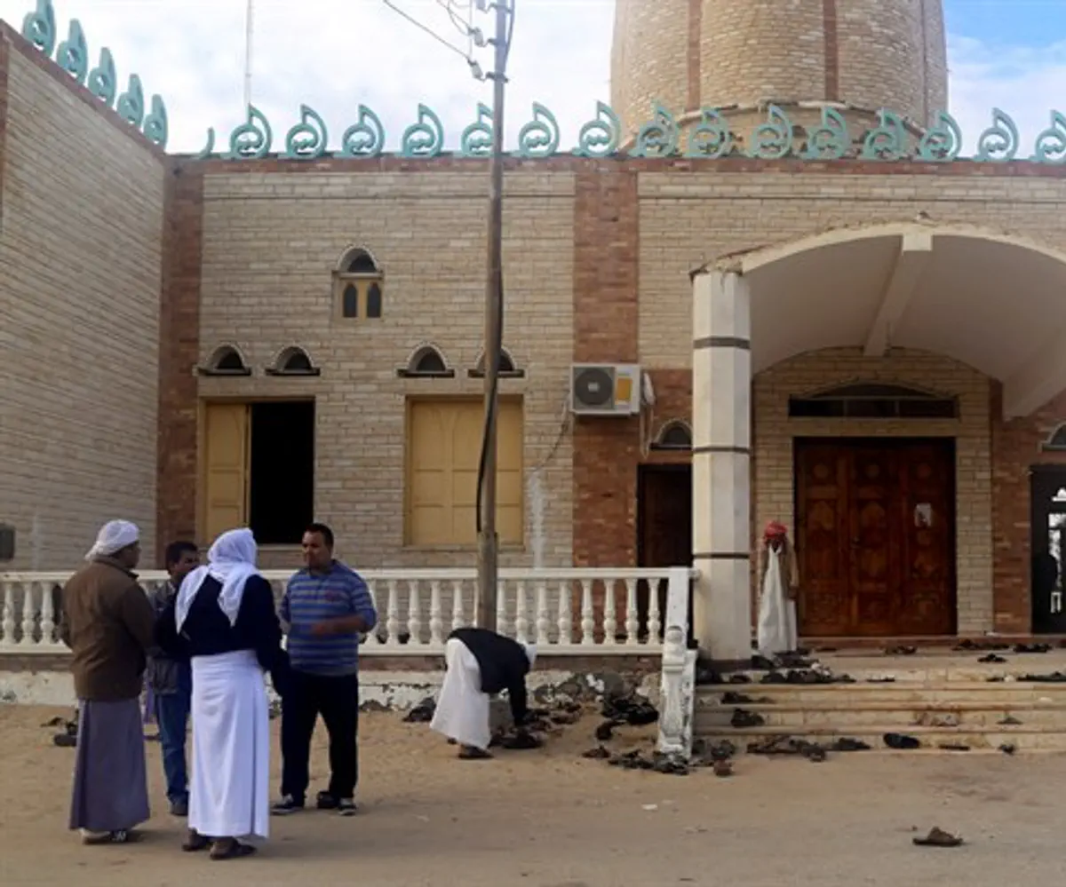 The mosque attacked on Friday