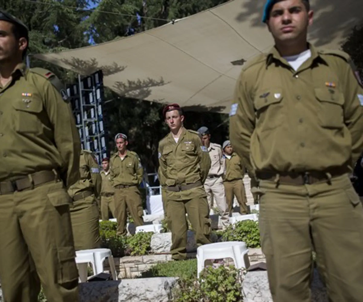 Memorial ceremony at Mount Herzl, Jerusalem