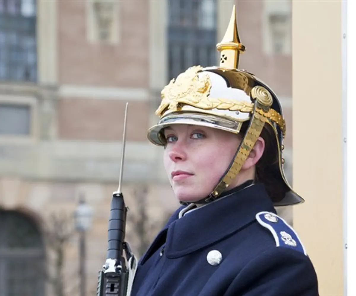 "Put on your war face"; Royal Guard from Life Guards