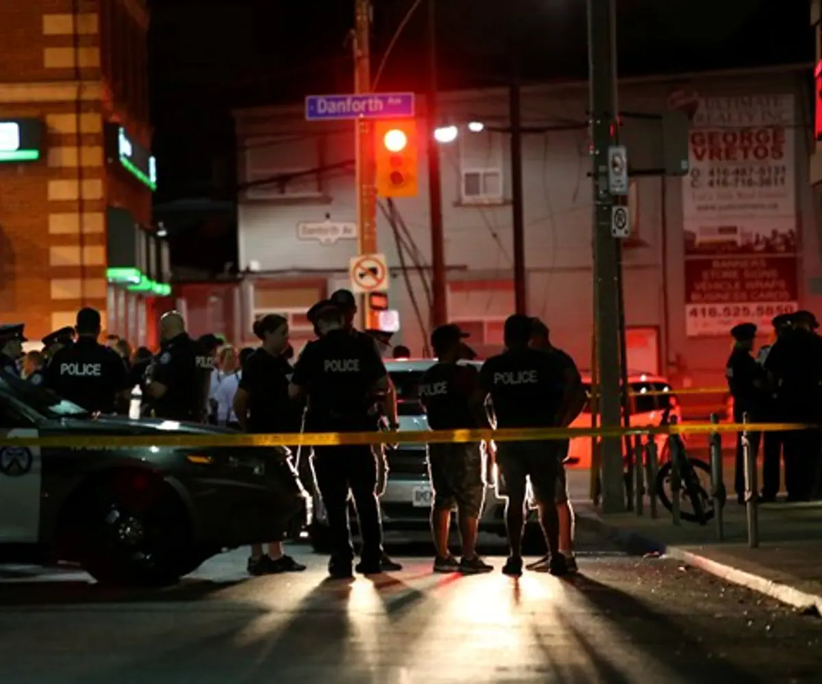 Scene of Toronto mass shooting