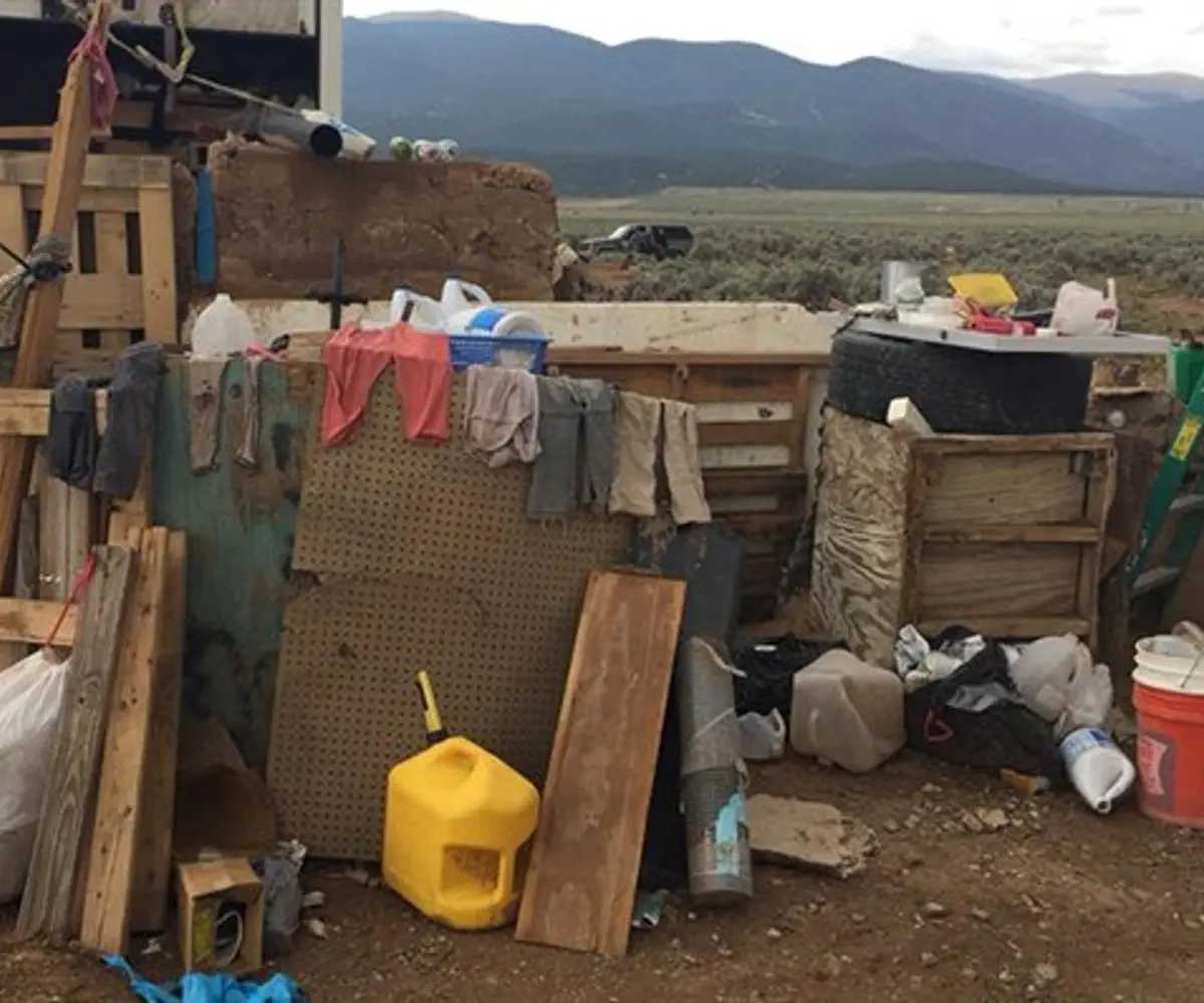 Conditions at compound in rural New Mexico where 11 children were found