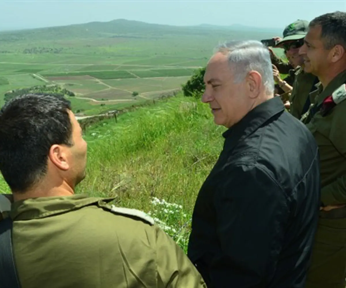 Netanyahu visits Golan Heights