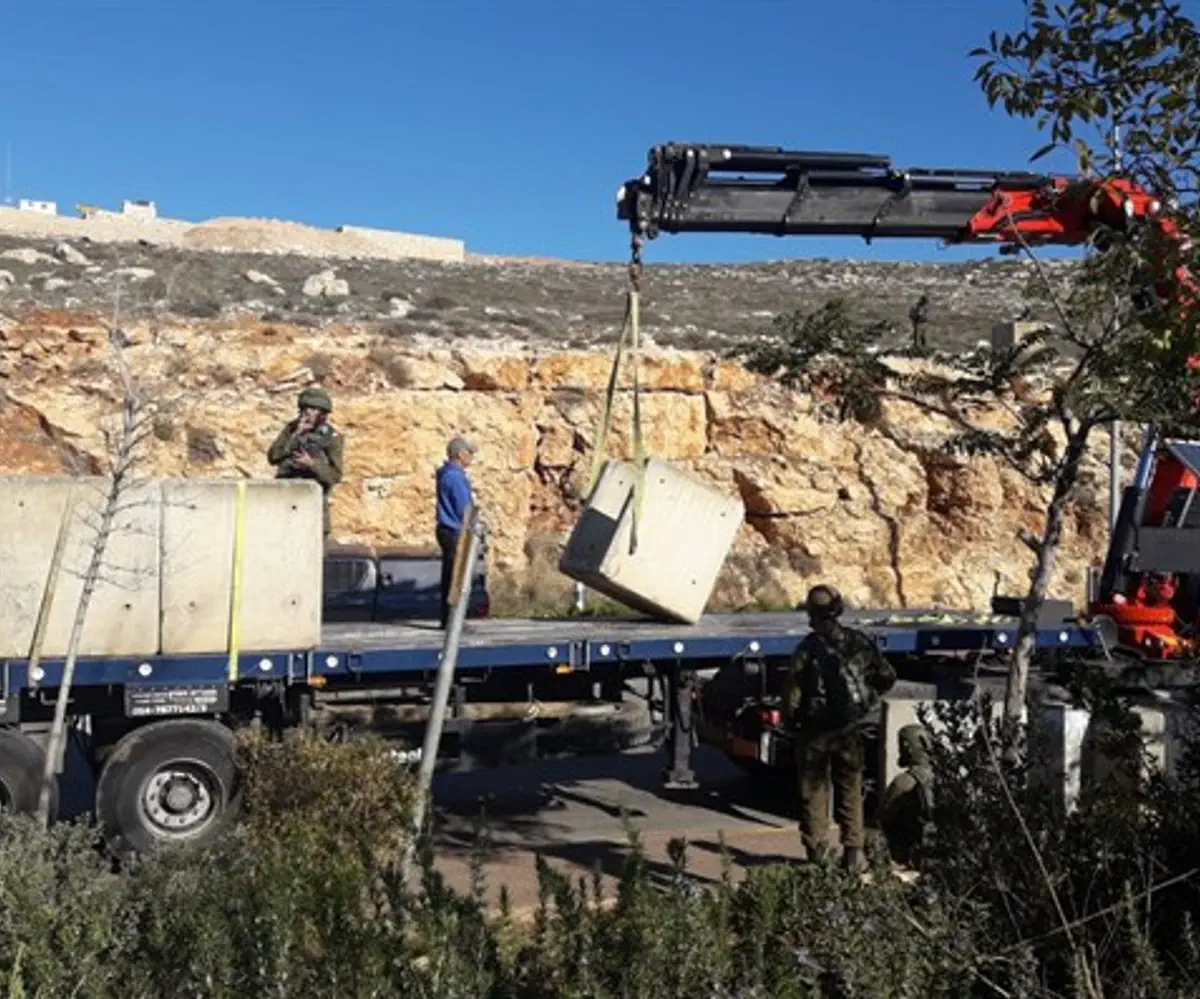 IDF installs new bulletproof barriers
