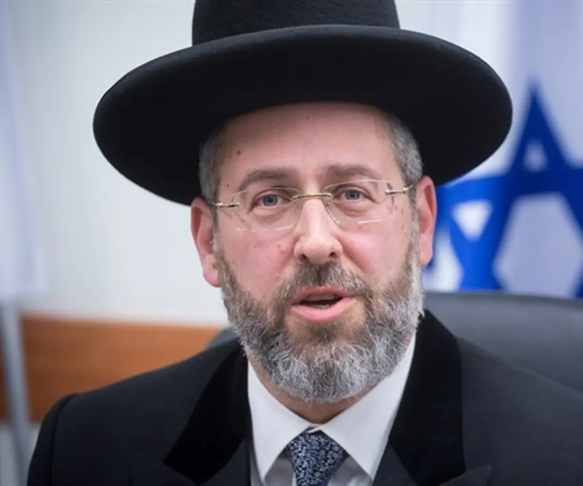 Chief Rabbi Dovid Lau